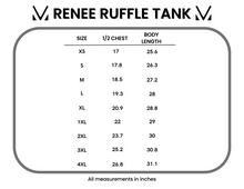 Load image into Gallery viewer, Renee Ruffle Tank - Red