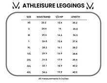 Load image into Gallery viewer, Athleisure Leggings - Charcoal and Black Floral