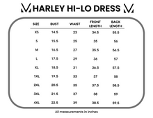 Load image into Gallery viewer, Harley High-Low Dress - Navy Citrus