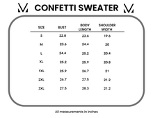 Load image into Gallery viewer, Confetti Sweater - Charcoal