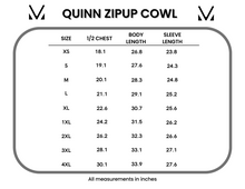 Load image into Gallery viewer, Quinn ZipUp Cowl - Evergreen