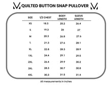 Load image into Gallery viewer, Geometric Button Snap Pullover - Rust