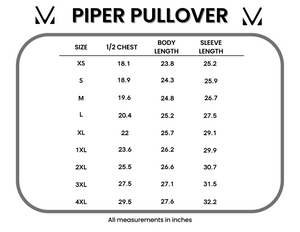 Piper Pullover - Black FINAL SALE