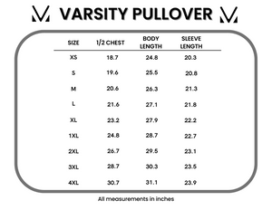 Varsity Pullover - Monochrome