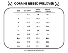 Load image into Gallery viewer, Corrine Ribbed Pullover Top - Evergreen