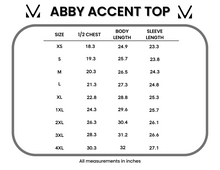 Load image into Gallery viewer, Abby Accent Top - Charcoal and Red Plaid