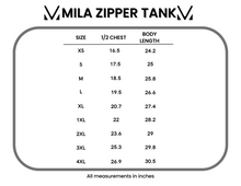 Load image into Gallery viewer, Mila Zipper Tank - Teal Tie Dye