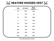 Load image into Gallery viewer, Heather Geometric Hooded Vest - Purple