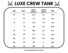 Load image into Gallery viewer, Luxe Crew Tank - Navy Floral Bliss