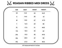 Load image into Gallery viewer, Reagan Ribbed Midi Dress - Mocha