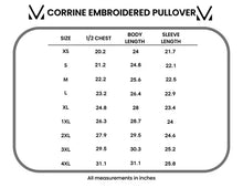 Load image into Gallery viewer, Corrine Embroidered Pullover Top - BOO