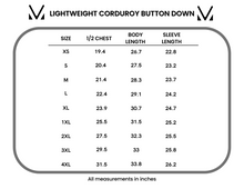 Load image into Gallery viewer, Lightweight Corduroy Button Down - Olive