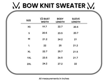 Load image into Gallery viewer, Bethany Bow Knit Sweater - Olive