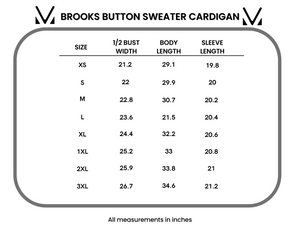 Brooks Button Sweater Cardigan - Olive