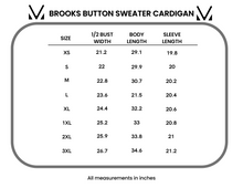 Load image into Gallery viewer, Brooks Button Sweater Cardigan - Mocha