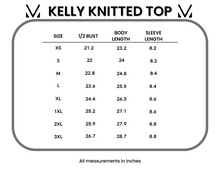 Load image into Gallery viewer, Kelly Knitted Top - Slate Purple