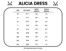 Load image into Gallery viewer, Alicia Dress - Tropical Leaf