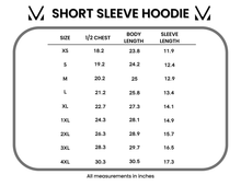 Load image into Gallery viewer, Short Sleeve Hoodie - Neon Palm Trees
