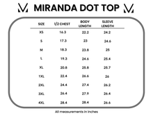 Load image into Gallery viewer, Miranda Dot Top - White
