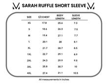 Load image into Gallery viewer, Sarah Ruffle Short Sleeve - Mulberry