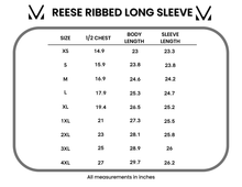 Load image into Gallery viewer, Reese Ribbed Long Sleeve Top - Black