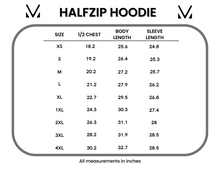 Load image into Gallery viewer, HalfZip Hoodie - Wildflower Meadow