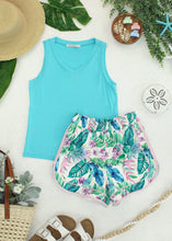 Load image into Gallery viewer, Noelle Tank - Aqua