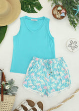 Load image into Gallery viewer, Noelle Tank - Aqua