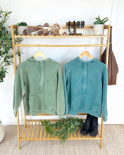 Load image into Gallery viewer, Ryker Vintage Wash Hoodie- Olive