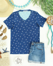Load image into Gallery viewer, Sophie Top - Nautical Navy
