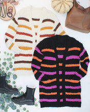 Load image into Gallery viewer, Fall Striped Cardigan