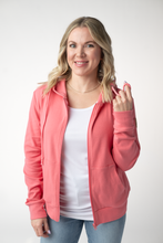 Load image into Gallery viewer, Fullzip Hoodie - Sunkissed Coral
