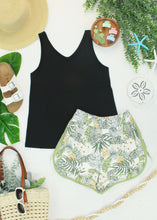 Load image into Gallery viewer, Vera V Neck Tank - Black