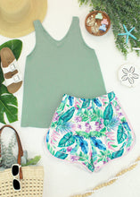 Load image into Gallery viewer, Vera V Neck Tank - Sage