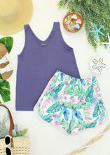 Load image into Gallery viewer, Vera V Neck Tank - Slate Purple