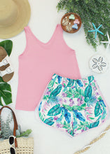 Load image into Gallery viewer, Vera V Neck Tank - Pink