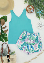 Load image into Gallery viewer, Vera V Neck Tank - Teal