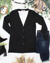Load image into Gallery viewer, Cori Cardigan - Black