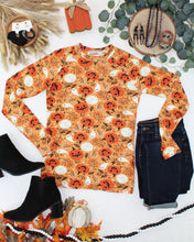 Load image into Gallery viewer, Blair Long Sleeve Top - Spooky Autumn