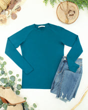Load image into Gallery viewer, Blair Long Sleeve Top - Teal