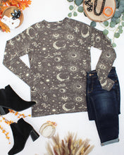 Load image into Gallery viewer, Blair Long Sleeve Top - Celestial Nights