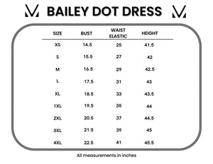Bailey Dot Dress - Black Floral