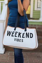 Load image into Gallery viewer, Canvas Bag - Weekend Vibes