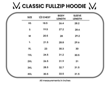 Load image into Gallery viewer, FullZip Hoodie - Black Rainbow Zipper