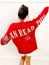 Load image into Gallery viewer, PRE ORDER Santa’s Coming Graphic Scuba Oversized Sweatshirt - Girl Code Couture