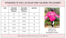 Load image into Gallery viewer, PREORDER If You Can Read This You Are Loved Graphic Back Printed Scuba Sweatshirt - Girl Code Couture