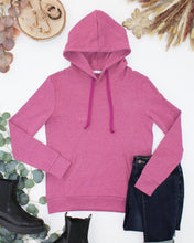Load image into Gallery viewer, Hailey Hoodie - Raspberry