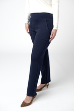 Load image into Gallery viewer, Luxe Ankle Bottoms- Navy