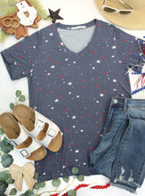 Load image into Gallery viewer, Sophie Top - Blue Liberty Stars