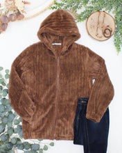 Load image into Gallery viewer, Cozy Sherpa Fullzip - Mocha